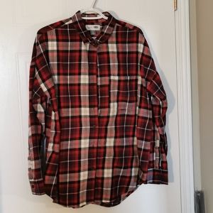 Old navy flannel boyfriend shirt